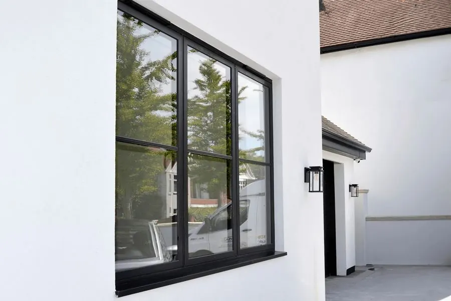 Commercial curtain wall and aluminum glazing
